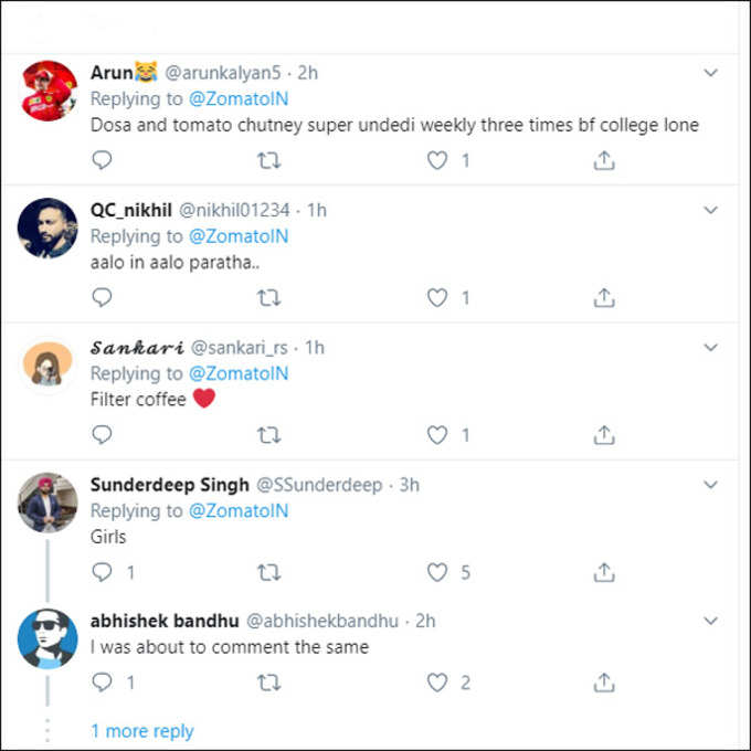 Zomato Asks What do you miss the most about your college canteen and Twitter Users Answers it the Best