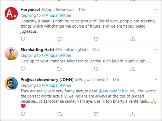 Anupam Kher Shares Funny Pictures of Desi Jugaad Says Indians Are Master of Jugaad