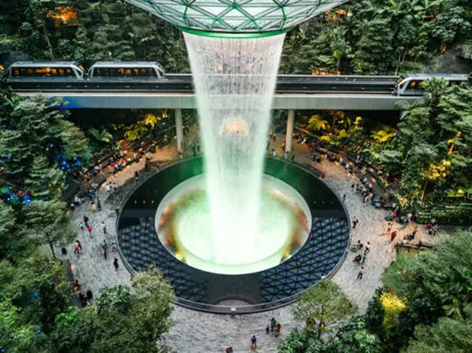 Singapore Changi Airport Has A Slide That Takes You To Your Boarding Gate