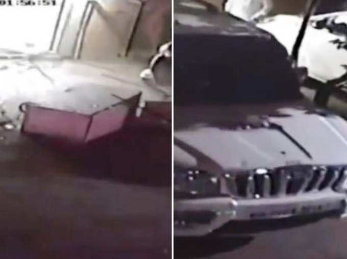 Pune Thieves Uses Mahindra Scorpio To Dislodge ATM Machine Video Goes Viral