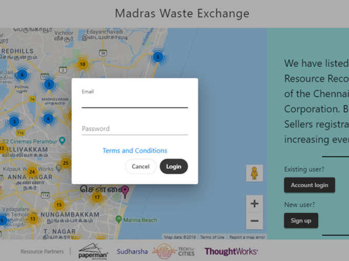 Now you can sell and purchase solid waste through Mobile App and Website in Chennai