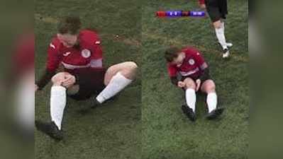 शाबाश: महिला खिलाड़ी का घुटना डिसलोकेट हुआ, फिर भी खेला पूरा मैच