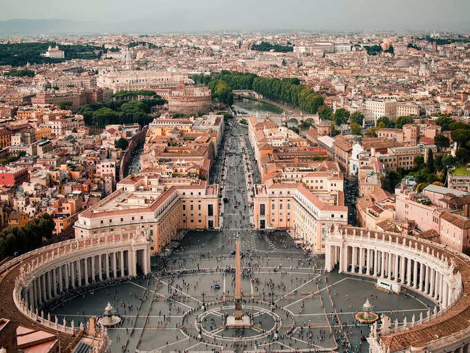 दुनिया का सबसे छोटा देश वेटिकन सिटी - Vatican City, the smallest country in the world