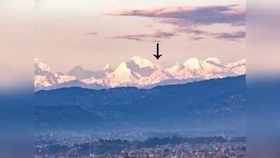 वर्षों बाद काठमांडू वैली से दिखे माउंट एवरेस्ट के अद्भुत पहाड़