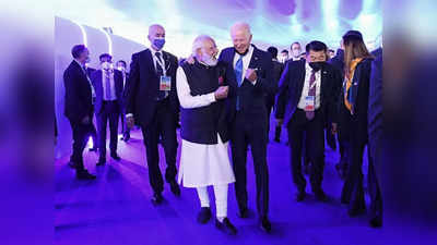 G20 Summit: बंद मुट्ठी, एक दूसरे के कंधे पर हाथ, जी 20 बैठक में ऐसे नजर आए दोस्त मोदी और बाइडन