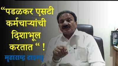 Vijay Moholkar : भाजप आमदार एसटी  कर्मचाऱ्यांची  दिशाभूल करतात