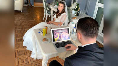 शादी के दिन दुल्हन सामने थी लेकिन दूल्हा लैपटॉप पर गेम खेलने लगा!