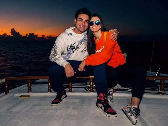 Arbaaz Khan And his Girlfriend Giorgia Andriani