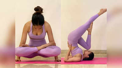 Celeb Yoga poses: दिमाग पर फोकस और शरीर में आग पैदा करता है सोनल चौहान का ये एडवांस आसन