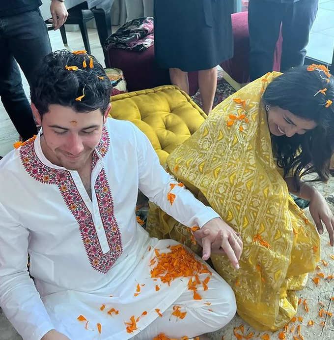 Priyanka Chopra and Nick Jonas Diwali