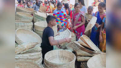 महापर्व छठ पर बिहार के इस जिले में बने सूप की भारी डिमांड, दिल्ली-हरियाणा समेत इन राज्यों में व्रती करते हैं इस्तेमाल