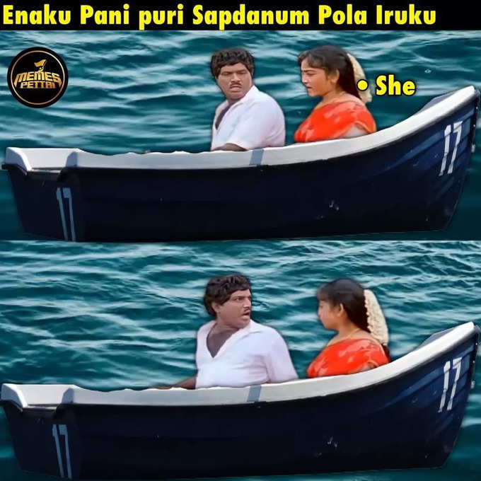 இனி நவம்பர் டிசம்பர் வந்தா சென்னையன்ஸ் என்றால் படகுல தான் போகனுமும் போல - வைரலாகும் சென்னை மழை மீம்ஸ்...