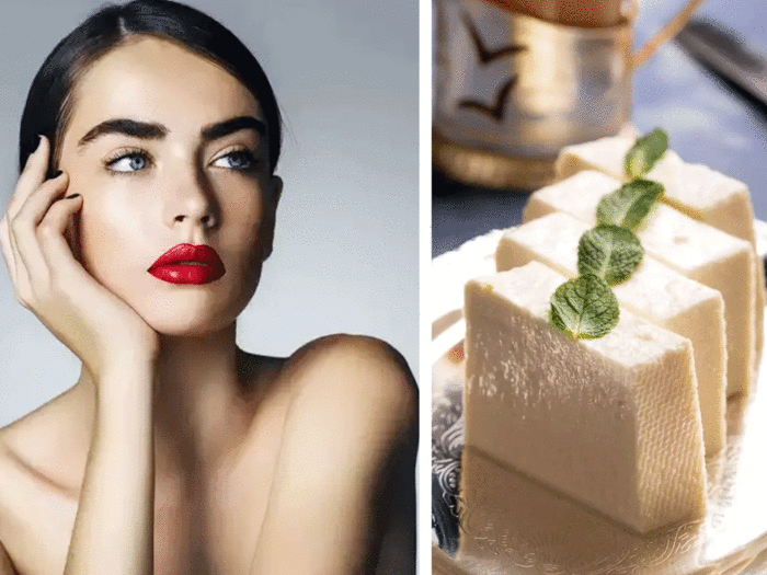 how much paneer can be eaten every day for glowing skin and healthy bones