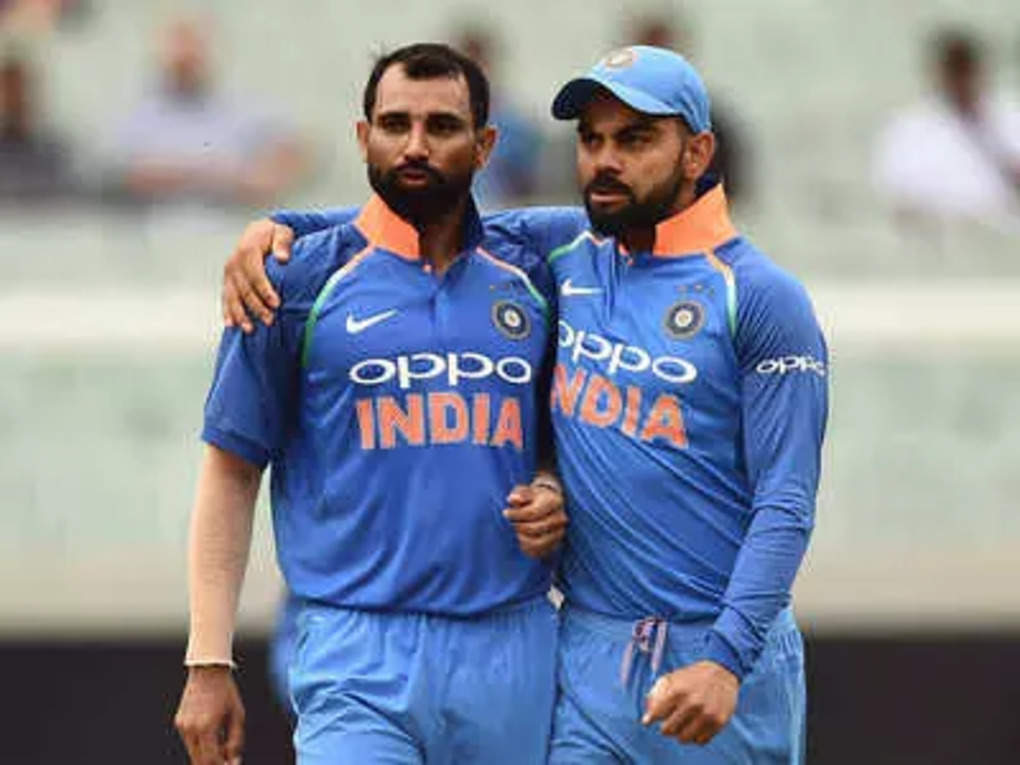 kohli and shami