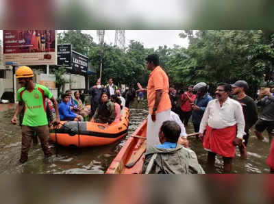 டேக் ஓகே கேமரா... வெள்ளத்துக்கு நடுவே அண்ணாமலை போட்டோ ஷூட் - வைரலாகும் வீடியோ!