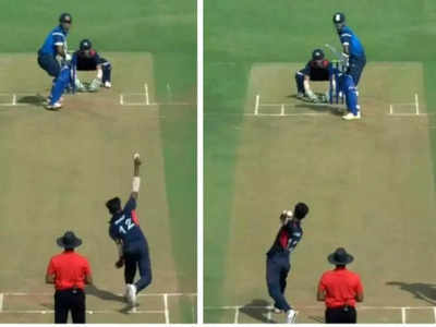 Akshay Karnewar Bowling: अफलातून कामगिरी; दोन्ही हातांनी गोलंदाजी, टी-२०मध्ये दोन दिवसात २ वर्ल्ड रेकॉर्ड