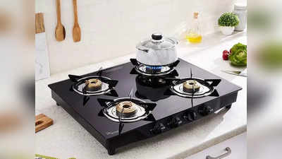 ஒரே நேரத்தில் நான்கு உணவுகள் தயார் செய்ய உதவும் 4 burner gas stoves.