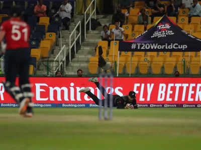 T20 WC: કિવી ટીમના કેપ્ટન કેન વિલિયમસને લપક્યો જોરદાર કેચ