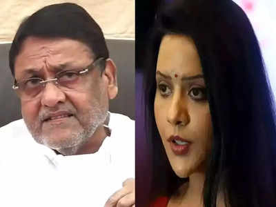 amruta fadnavis gives notice to malik:मलिक, तुम्ही जाहीर माफी मागा, नाहीतर...; अमृता फडणवीस यांनी पाठवली कायदेशीर नोटीस