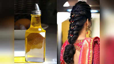 <strong>Oil Benefits For Hair Thickness :</strong> केस धुण्याच्या फक्त 5 मिनिटे आधी लावा स्वयंपाकघरात सहज मिळणारं ‘हे’ खास तेल, केसांची लांबी व दाटपणा बघून व्हाल अक्षरश: हैराण! 