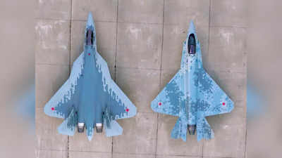 रूस के चेकमेट लड़ाकू विमान की नई तस्वीरें आईं सामने, जाने सुखोई Su-57 से कितना बड़ा?