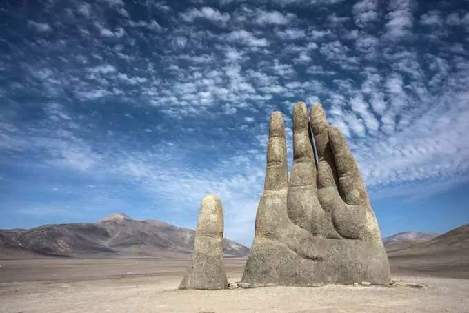 The Hand in the Desert, Chile: