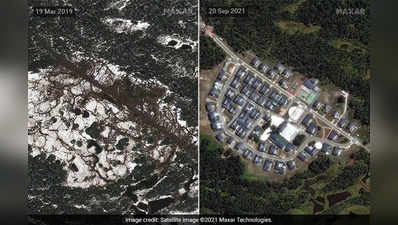india china news : चीनने अरुणाचल प्रदेशात आणखी एक नवीन गाव बांधले ! उपग्रह फोटोतून उघड