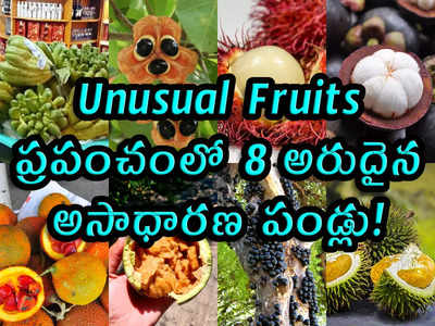 Unusual Fruits: ప్రపంచంలో 8 అరుదైన, అసాధారణ పండ్లు!