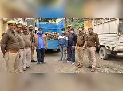 Kushinagar News: पुल‍िस ने प‍िकअप को रोककर पूछा- क्‍या है इसमें, तस्‍कर बोले- साहेब प्‍याज है, खोलकर देखा तो म‍िले कछुए, 3 अरेस्‍ट