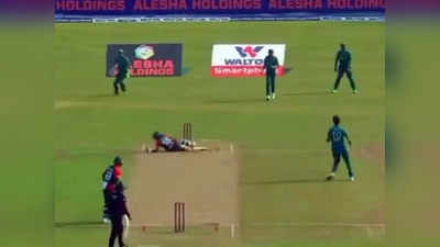 वीडियो: छक्का पड़ा तो झल्ला गए शाहीन अफरीदी, बांग्लादेशी बल्लेबाज को मारी बॉल