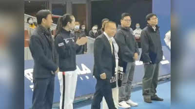 टेनिस मैच के उद्घाटन में दिखीं लापता पेंग शुआई! चीन से आया वीडियो देखिए