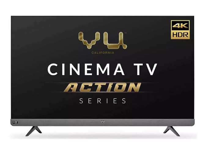 ​Vu 55inches Cinema TV Action Series 4K Ultra HD LED Smart Android TV