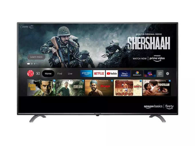 ​AmazonBasics 139cm 55 inches 4K Ultra HD Smart LED Fire TV