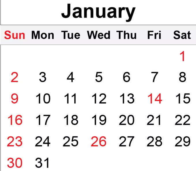 31 दिसंबर को छुट्टी लें तो 3 दिन का बनेगा प्‍लान