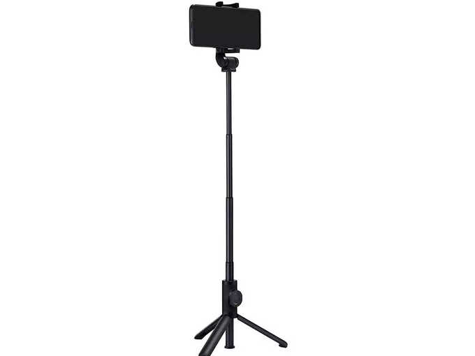 ​realme Selfie Stick with Tripod and Wireless Bluetooth 5.1 Remote- Black