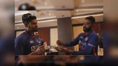 Video : हे कसं काय झालं यार?; श्रेयसची जादू पाहून टीम इंडियाचे खेळाडू हैराण, पाहा भन्नाट व्हिडीओ...