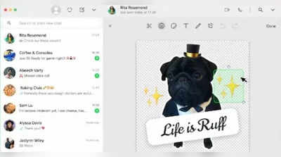 WhatsApp Web ನಲ್ಲಿ ಹೊಸ ಕಸ್ಟಮ್ ಸ್ಟಿಕ್ಕರ್ ಮೇಕರ್ ವೈಶಿಷ್ಟ್ಯ!