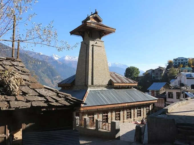 मनाली में मनु मंदिर - Manu Temple, Manali in Hindi