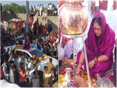 Rajasthan News : देव-दर्शन के बहाने सियासी ताकत की नुमाइश, पार्टी दूर मगर MLA-MP राजे के पास, भीलवाड़ा में वसुंधरा का दम