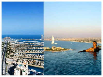 दुनिया का सबसे ऊंचा 360 डिग्री इन्फिनिटी पूल दुबई में खुला, कभी देखा था ऐसा पूल?