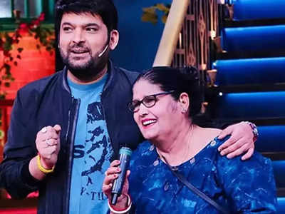 सून गिन्नी चतरथ मला घरी राहू देत नाही, The Kapil Sharma Show मध्ये आईने जिंकली मनं