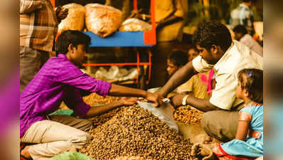 ಕಡಲೆಕಾಯಿ ಪರಿಷೆಗೆ ಅಧಿಕೃತ ಚಾಲನೆ; ಬಸವನಗುಡಿ ರಸ್ತೆಯ ತುಂಬ ಗ್ರಾಮೀಣ ಸೊಗಡು