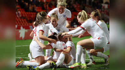 फुटबॉल: वाह! 10 खिलाड़ियों ने दागे गोल, 4 की हैट्रिक, इंग्लैंड महिला टीम ने लाटविया को रिकॉर्ड 20-0 से हराया