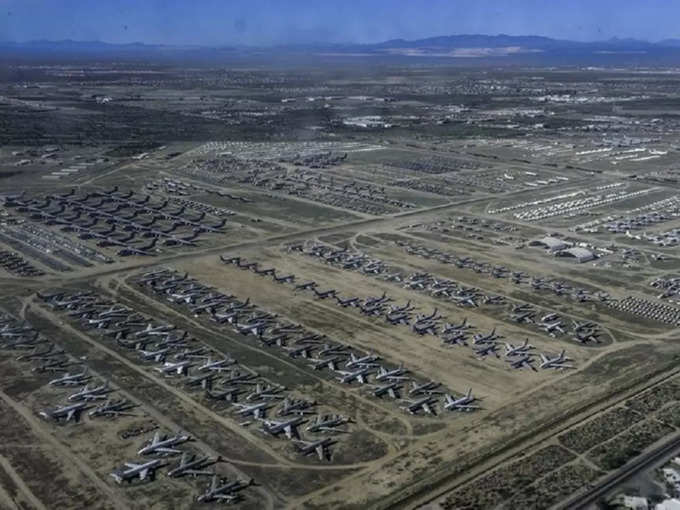 Planes boneyard or aircraft graveyard 019