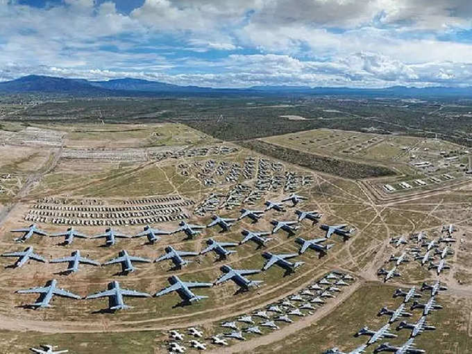 Planes boneyard or aircraft graveyard 010