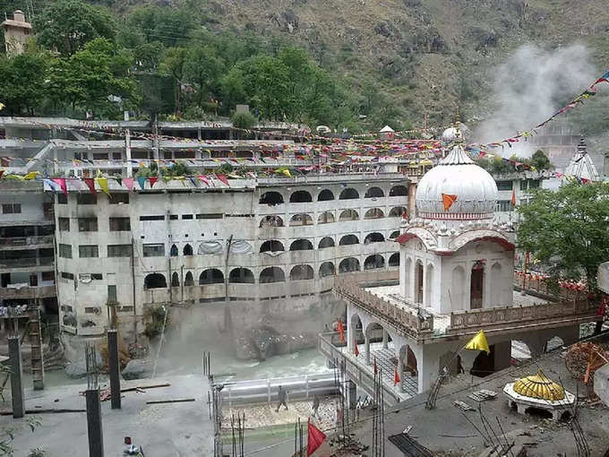 मणिकरण साहिब गुरुद्वारा, हिमाचल प्रदेश - Manikaran Sahib Gurudwara, Himachal Pradesh in Hindi