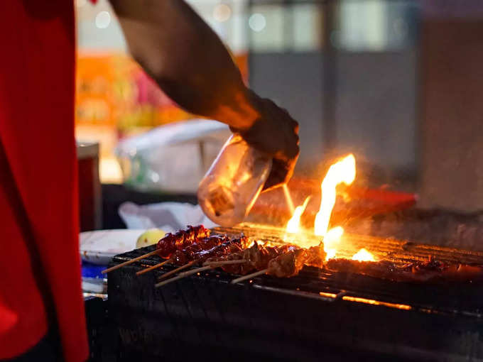 दुबई में खाना - Street Food in Dubai in Hindi