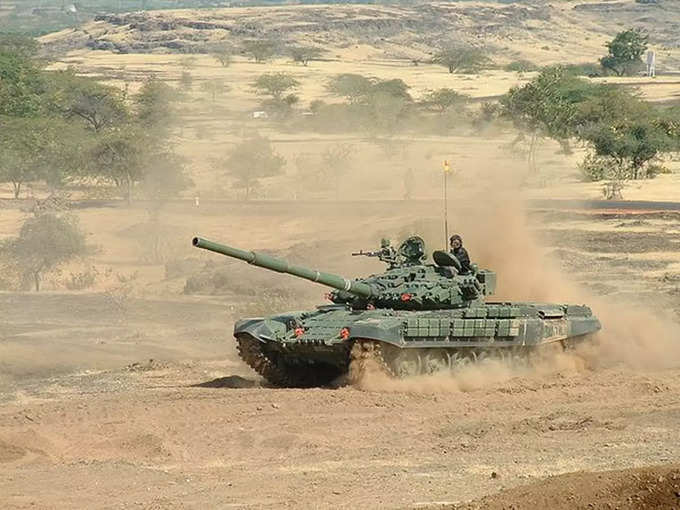 भारत के पास 2000 से ज्यादा T-72 टैंक