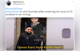 पारी में 10 विकेट लेने वाले तीसरे गेंदबाज बने Ajaz Patel, कुंबले को याद कर Twitter पर आई Memes की बाढ़!