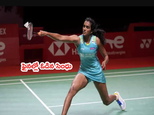 BWF World Tour Finalsలో ఓడిన పీవీ సింధు.. రజతంతో సరి